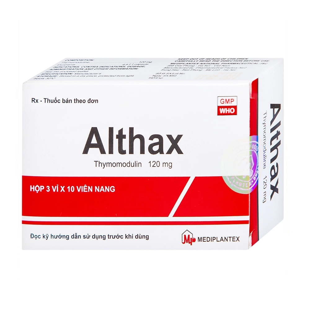 Althax 120 mg Mediplantex 3 vỉ x 10 viên