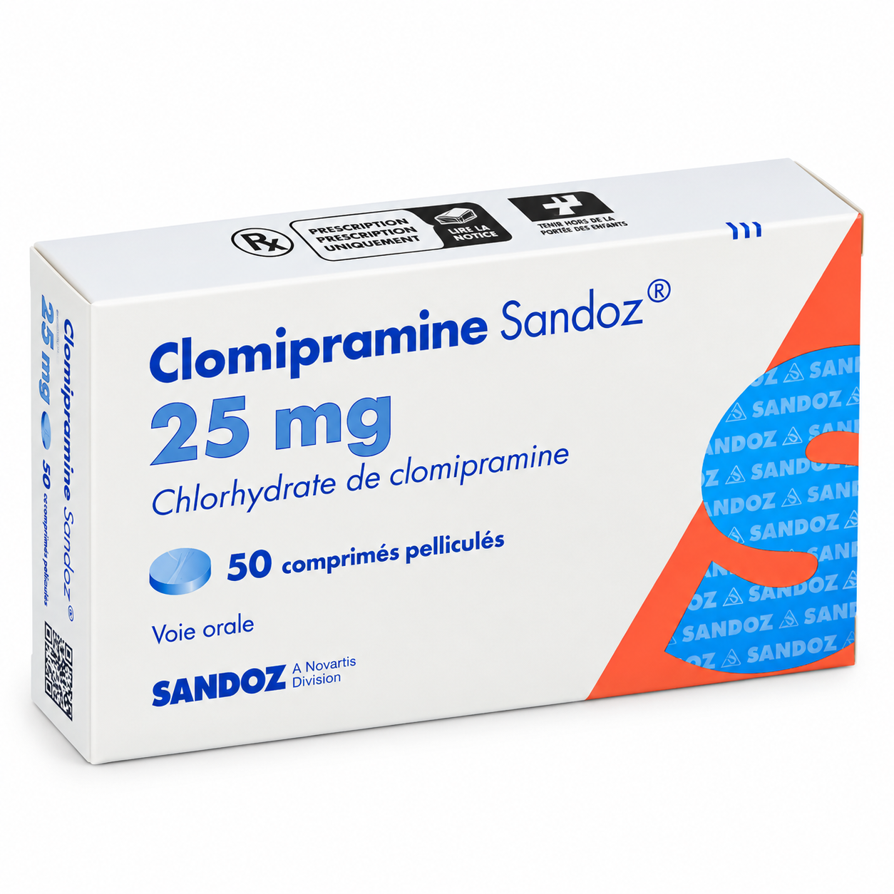 Clomipramine Sandoz 50 viên