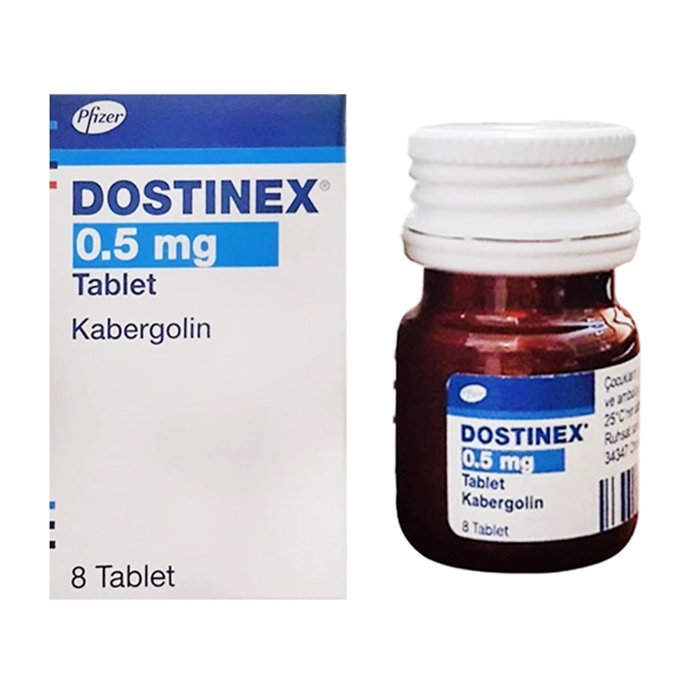 Dostinex 0.5mg (Cabergoline 0.5mg) Pfizer 8 viên