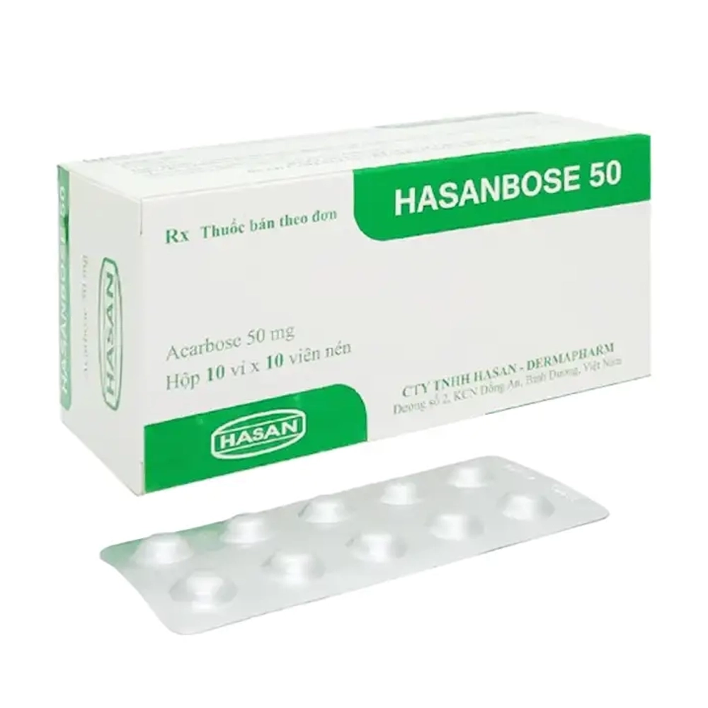 Hasanbose 50 Hasan 10 vỉ x 10 viên