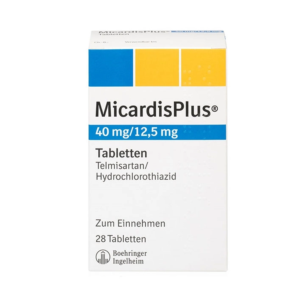 Micardis Plus 40/12.5mg Boehringer 3 Vỉ x 10 viên