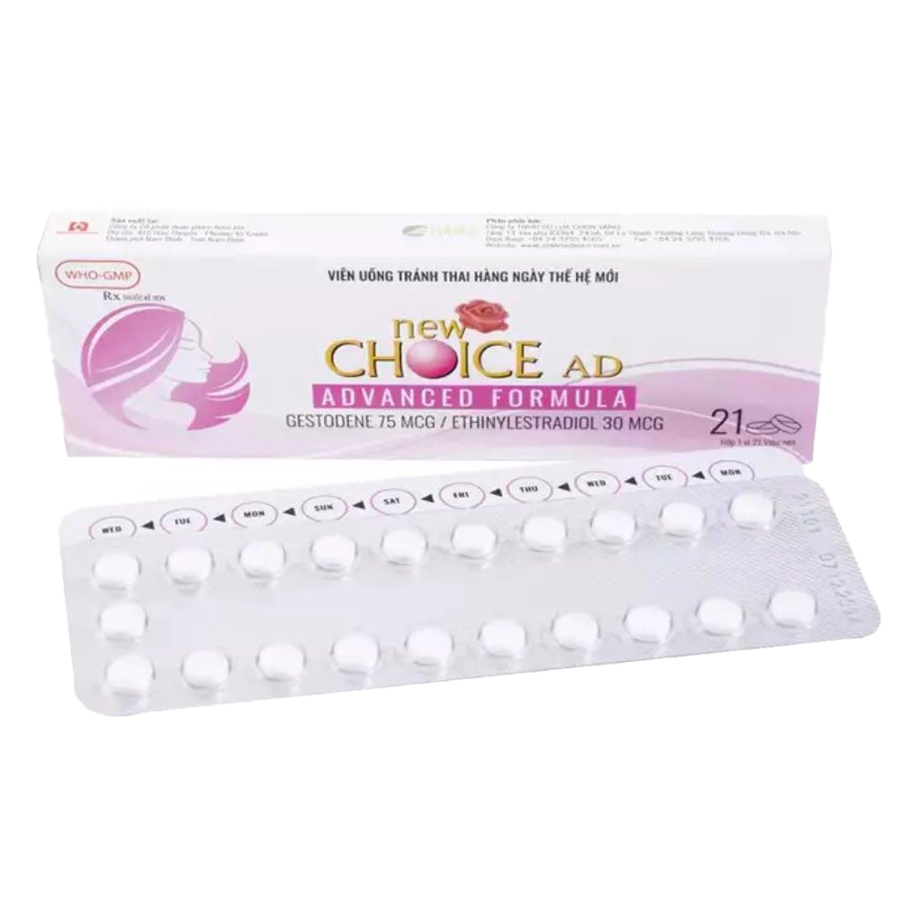 New Choice AD Nam Hà 1 vỉ x 21 viên