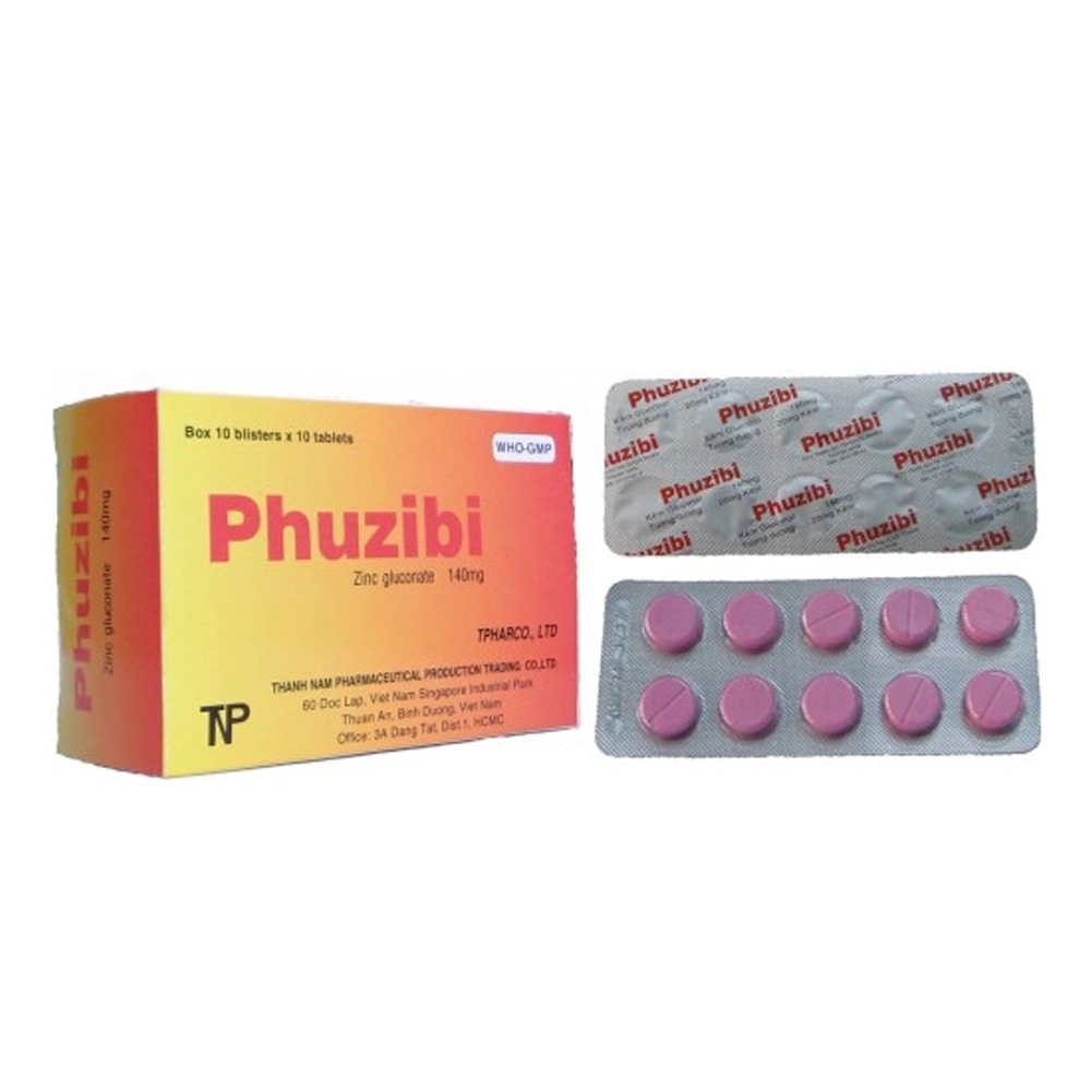 Phuzibi Thành Nam 10 vỉ x 10 viên