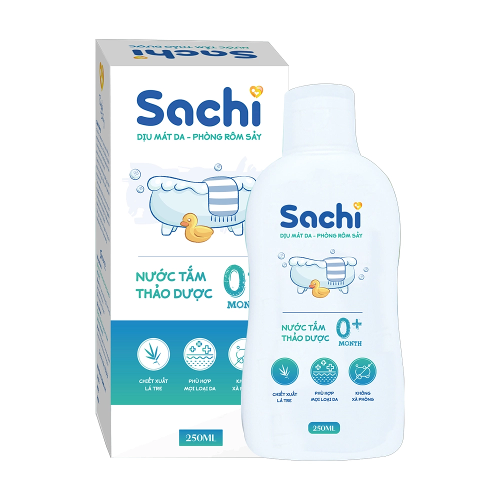 Sachi Nước Tắm Thảo Dược 250ml - Hộp