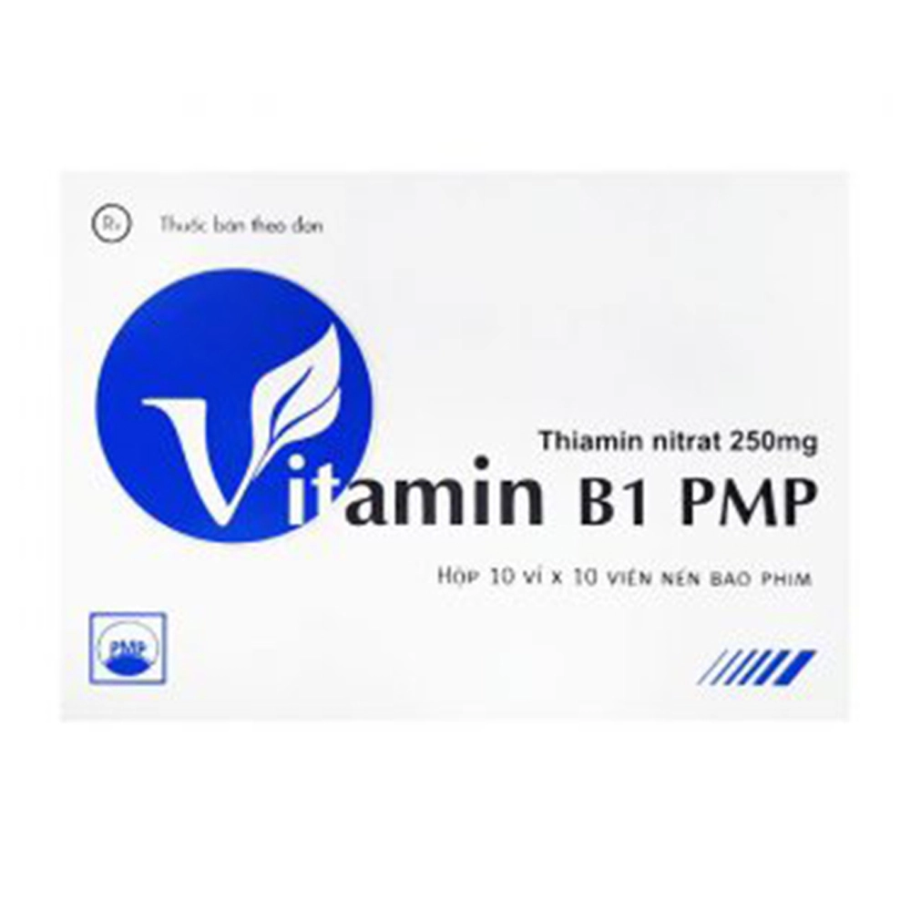 Vitamin B1 PMP 25 mg 10 vỉ x 10 viên
