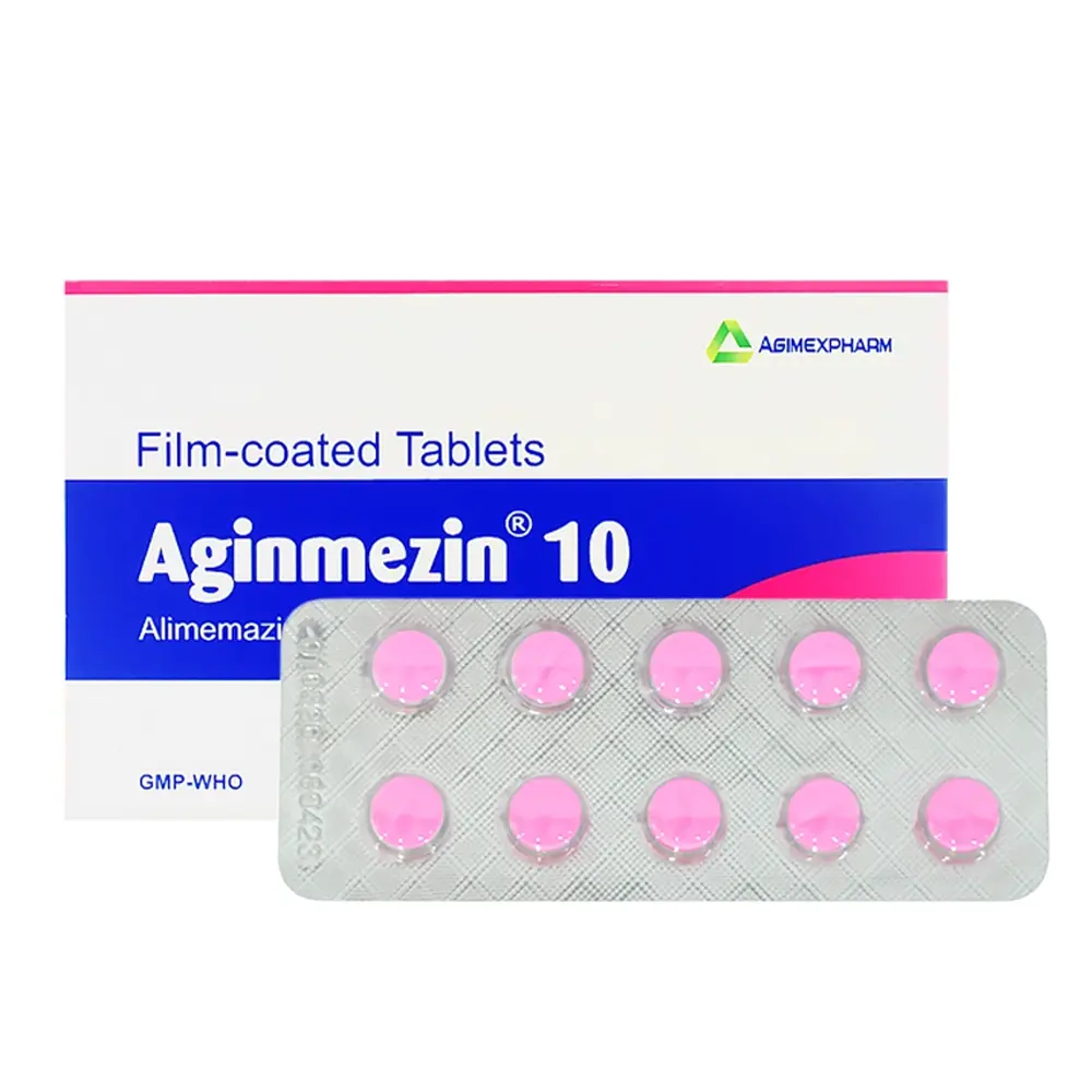 Aginmezin 10 Agimexpharm 6 vỉ x 10 viên