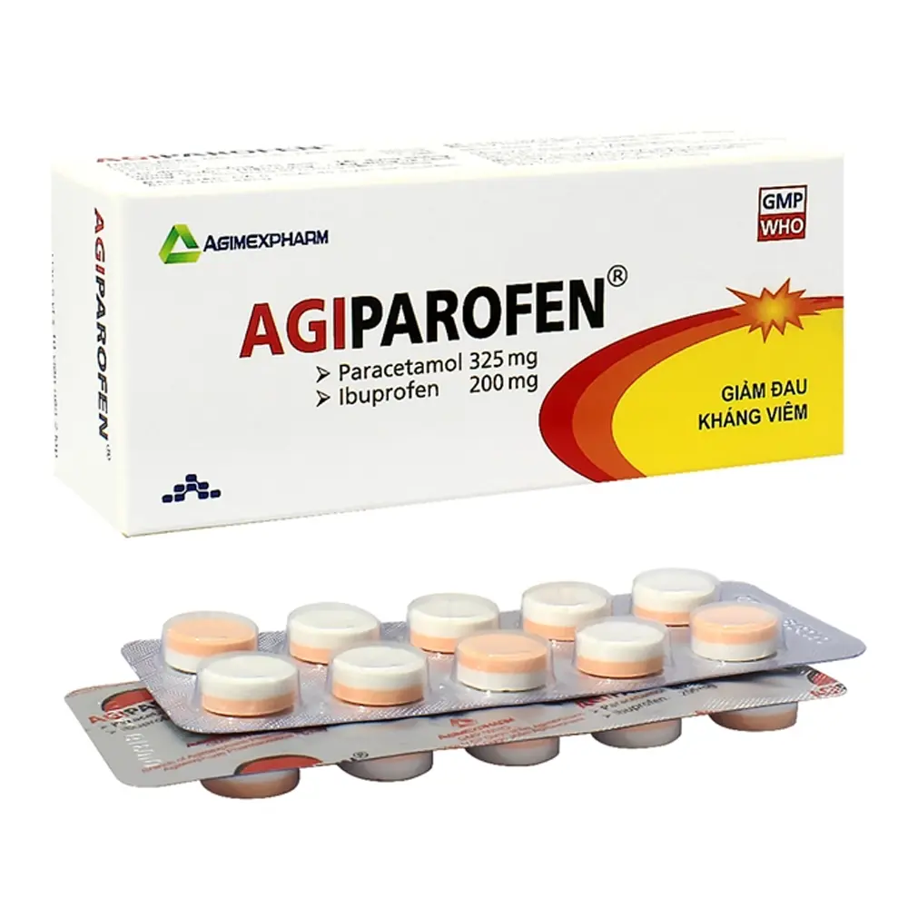 Agiparofen Agimexpharm 50 viên