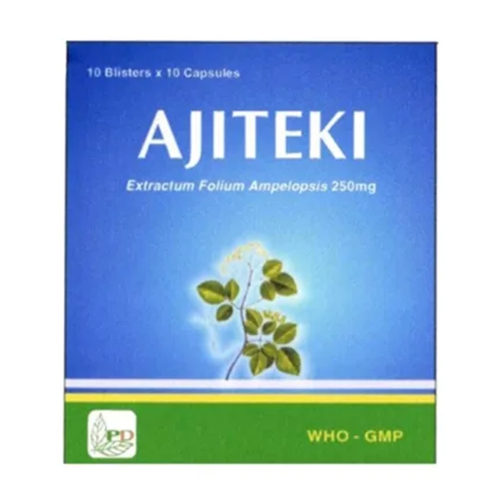 Ajiteki 250mg Phương Đông 10 vỉ x 10 viên