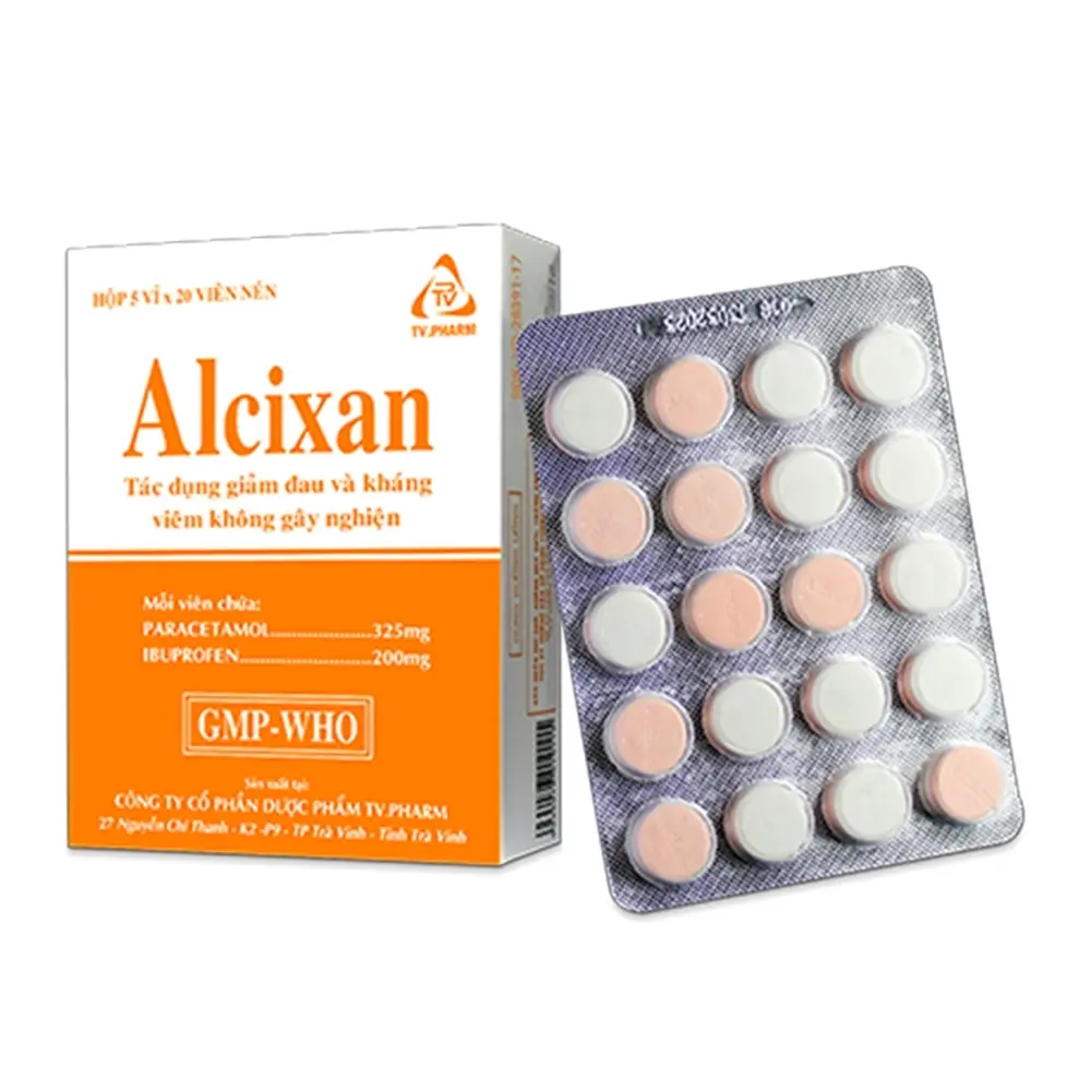 Alcixan TV.Pharm 5 vỉ x 20 viên