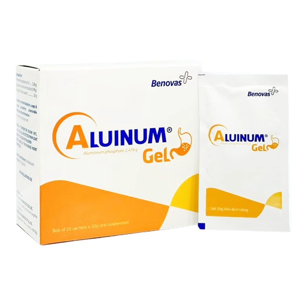 Aluinum Gel Pharimexco Hộp 20 gói x 20g