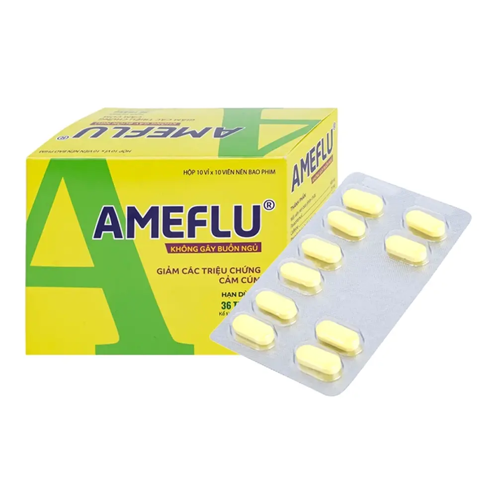 AMEFLU OPV 10 vỉ x 10 viên