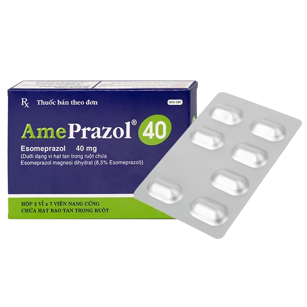 AmePrazol (Esomeprazole 40mg) OPV 2 vỉ x 7 viên
