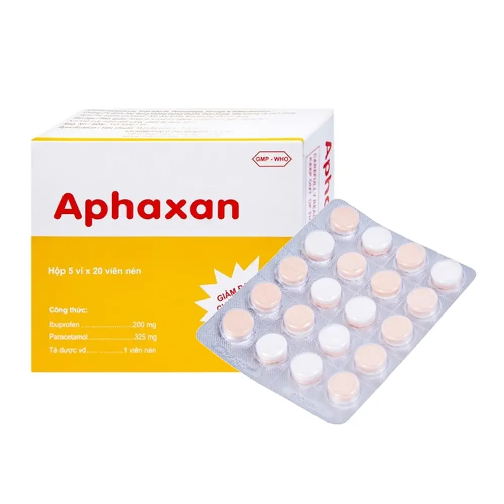 Aphaxan Armephaco 5 vỉ x 20 viên