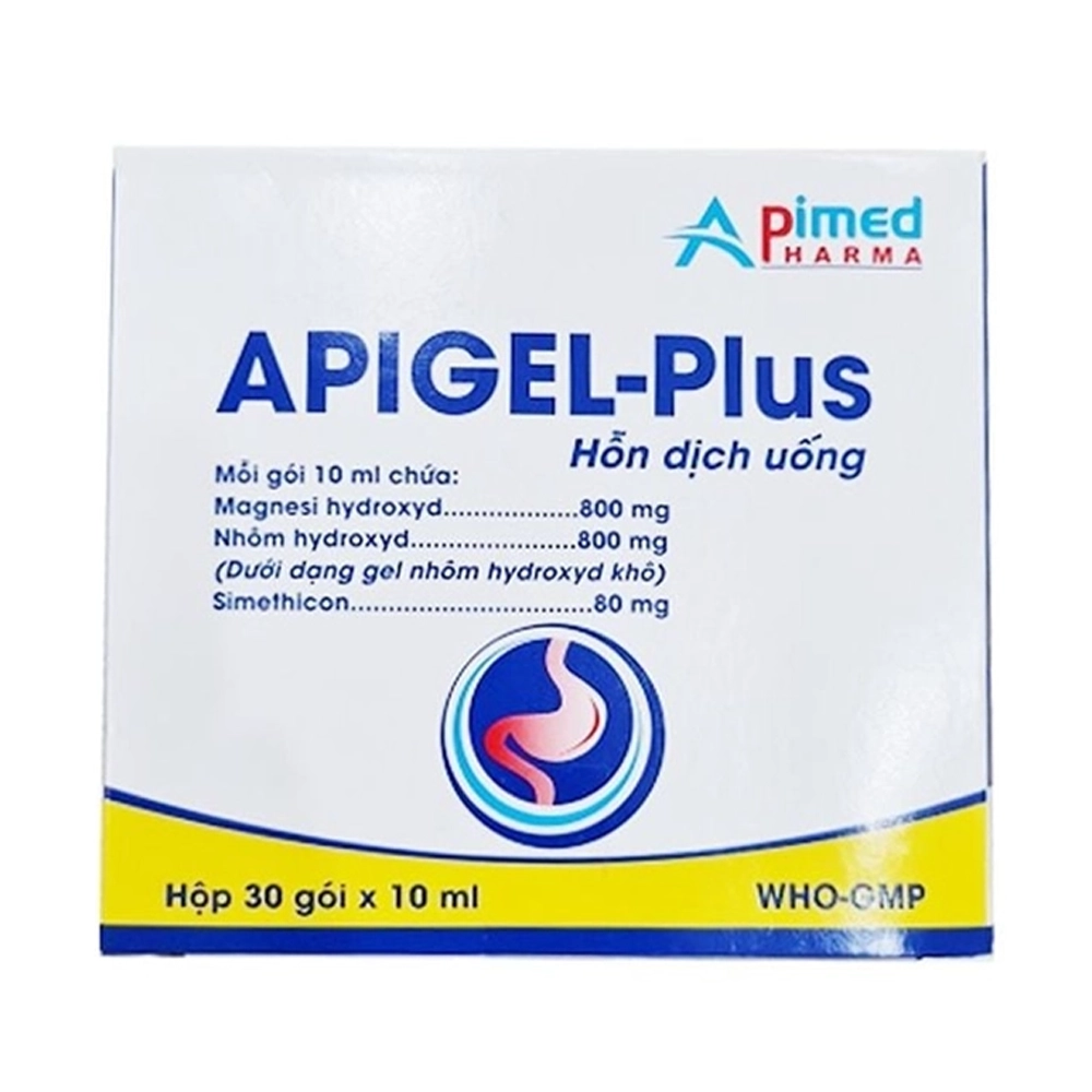 Apigel-Plus Apimed 30 gói x 10ml