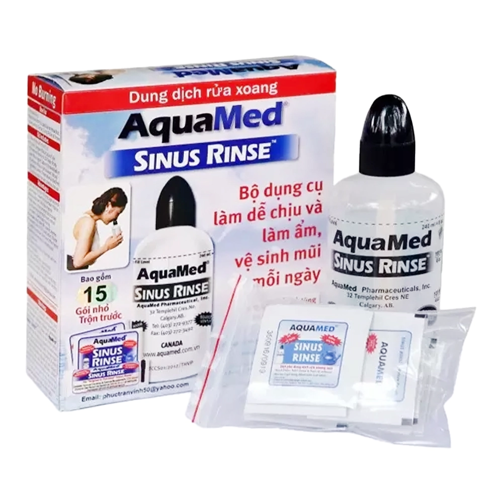 AquaMed Sinus Rinse 15 gói