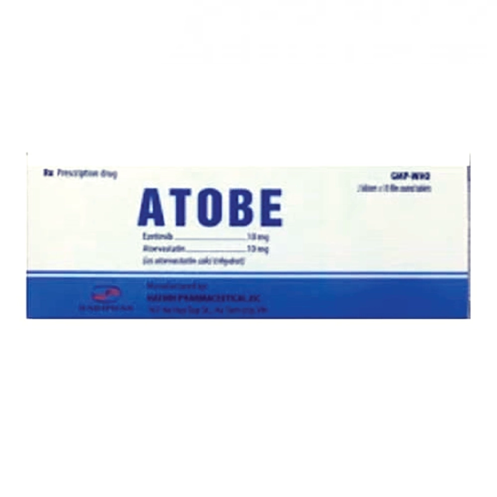 Atobe Hadiphar 3 vỉ x 10 viên