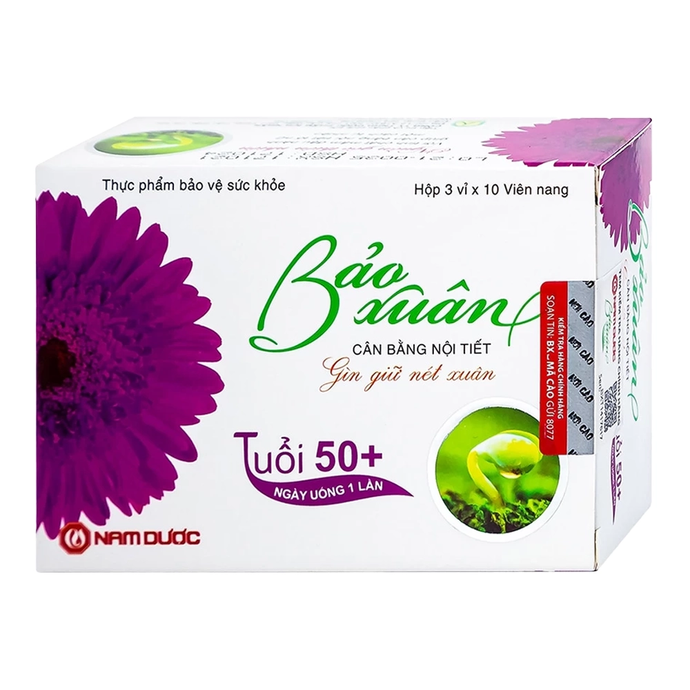Bảo Xuân Tuổi 50+ 3 vỉ x 10 viên