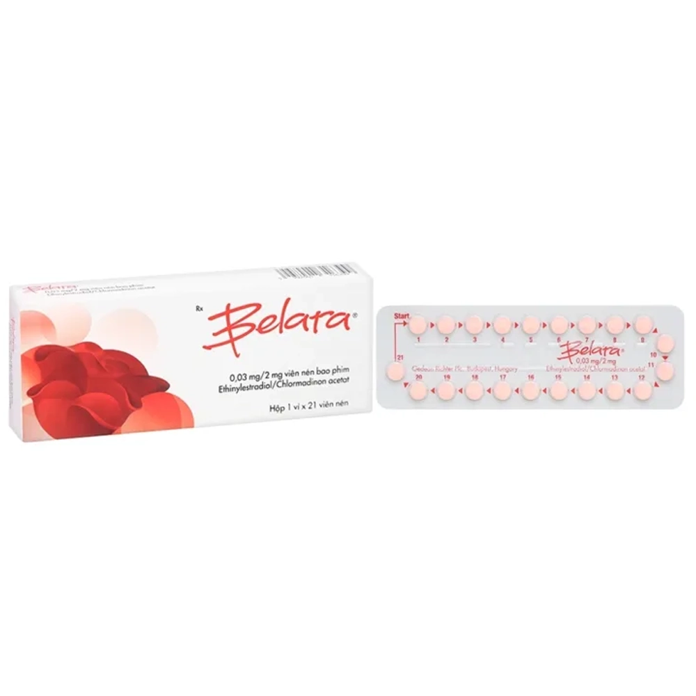 Belara Gedeon Richter 1 vỉ x 21 viên