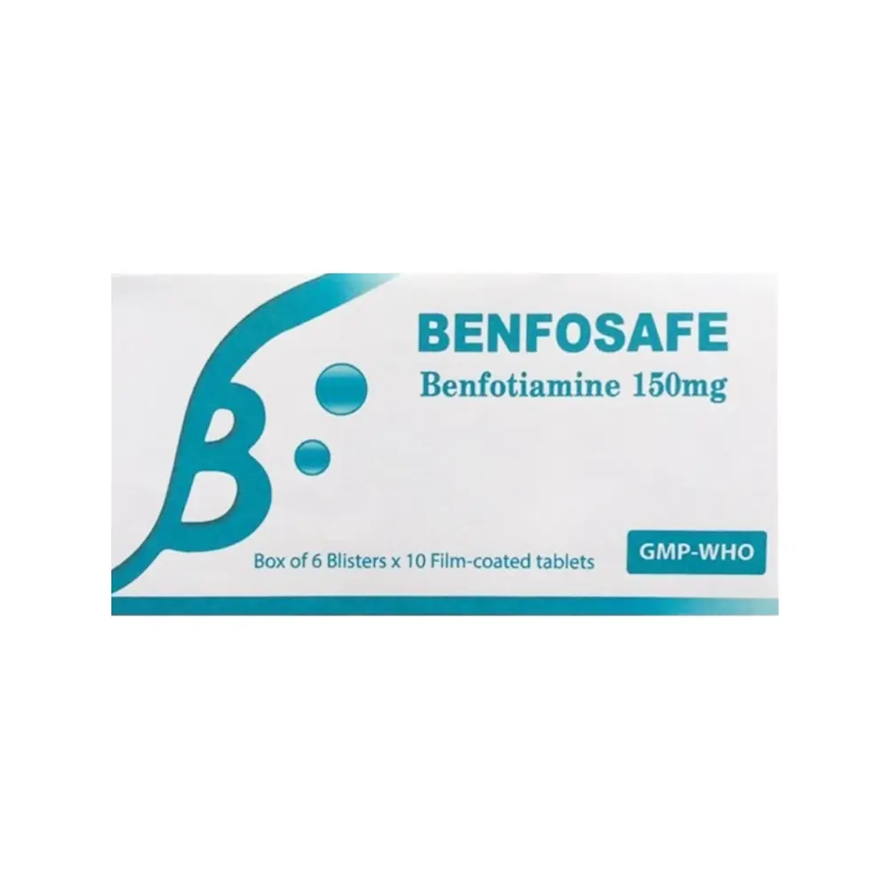 Benfosafe 150 (Benfotiamin 150 mg) Armephaco 6 vỉ x 10 viên