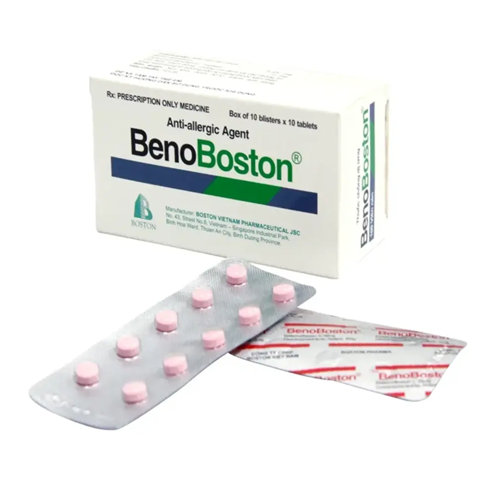 BenoBoston Boston Pharma 10 vỉ x 10 viên