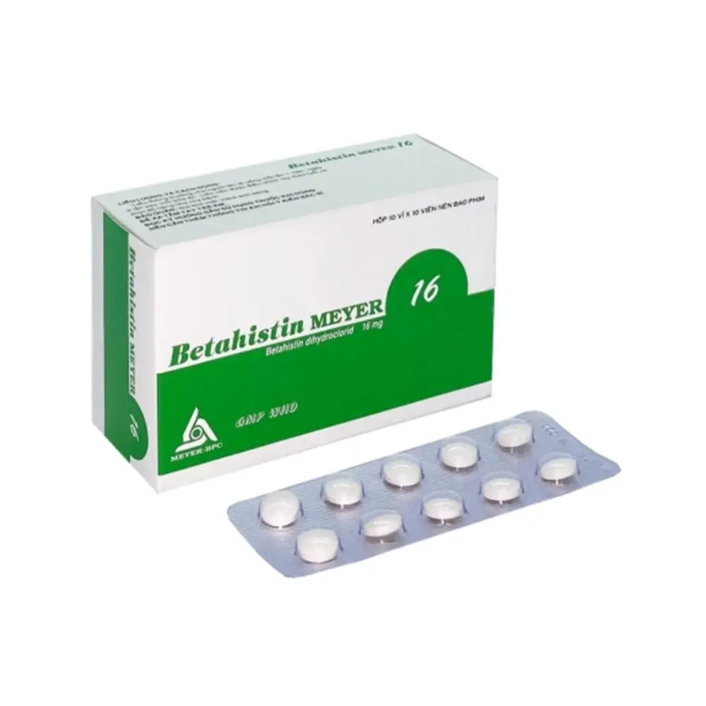 Betahistin Meyer 16 Meyer-BPC 10 vỉ x 10 viên