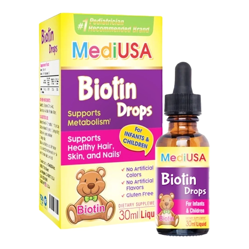 Biotin Drops MediUSA 30ml