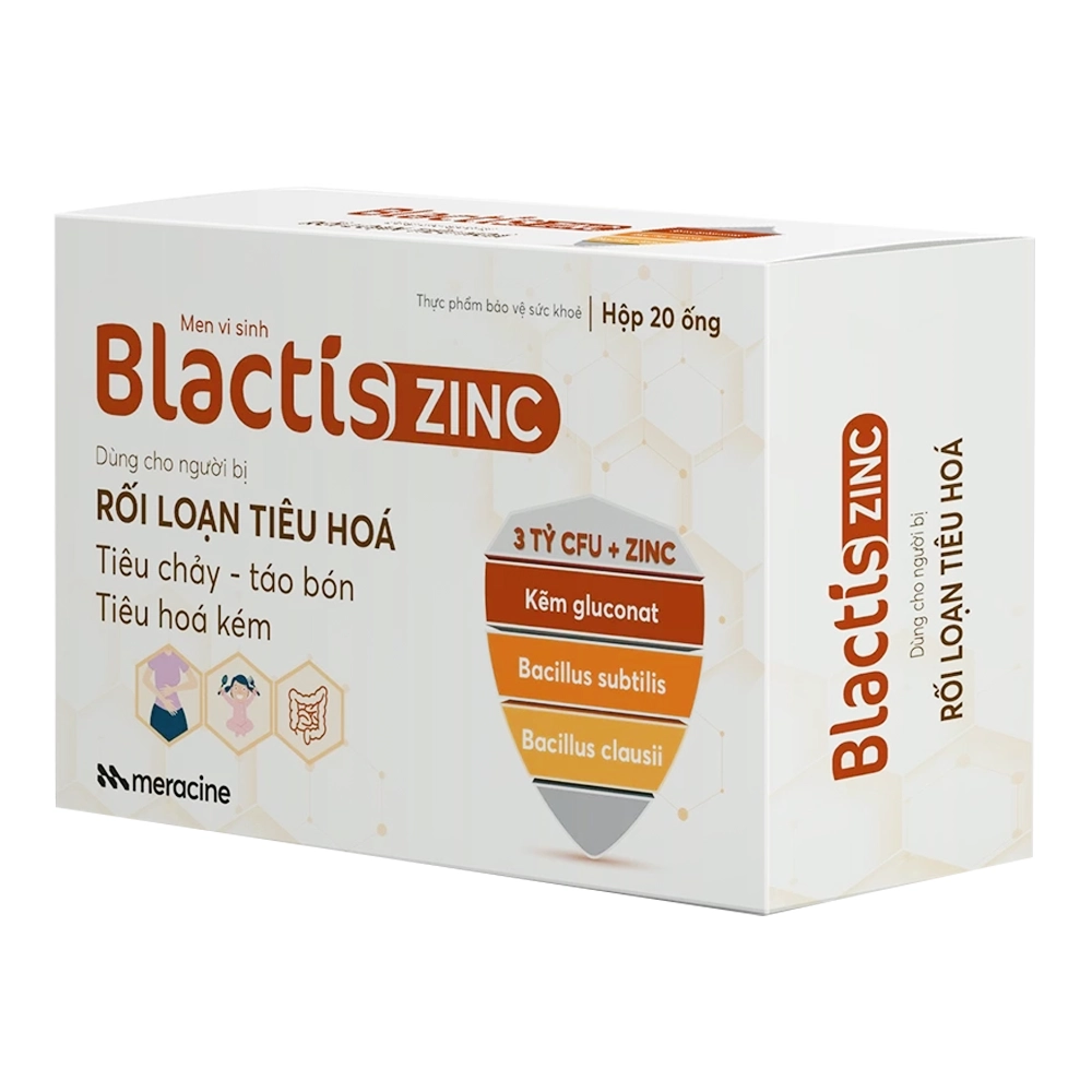 Blactis Zinc Meracine 20 ống