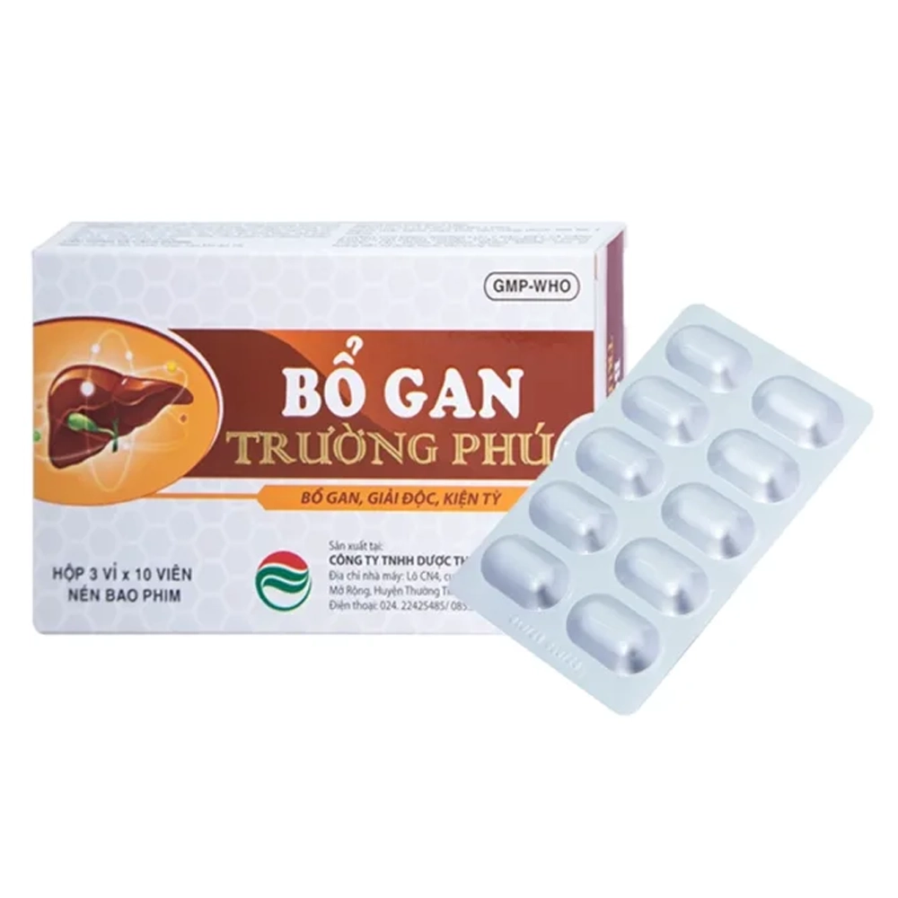 Bổ Gan Trường Phúc 3 vỉ x 10 viên