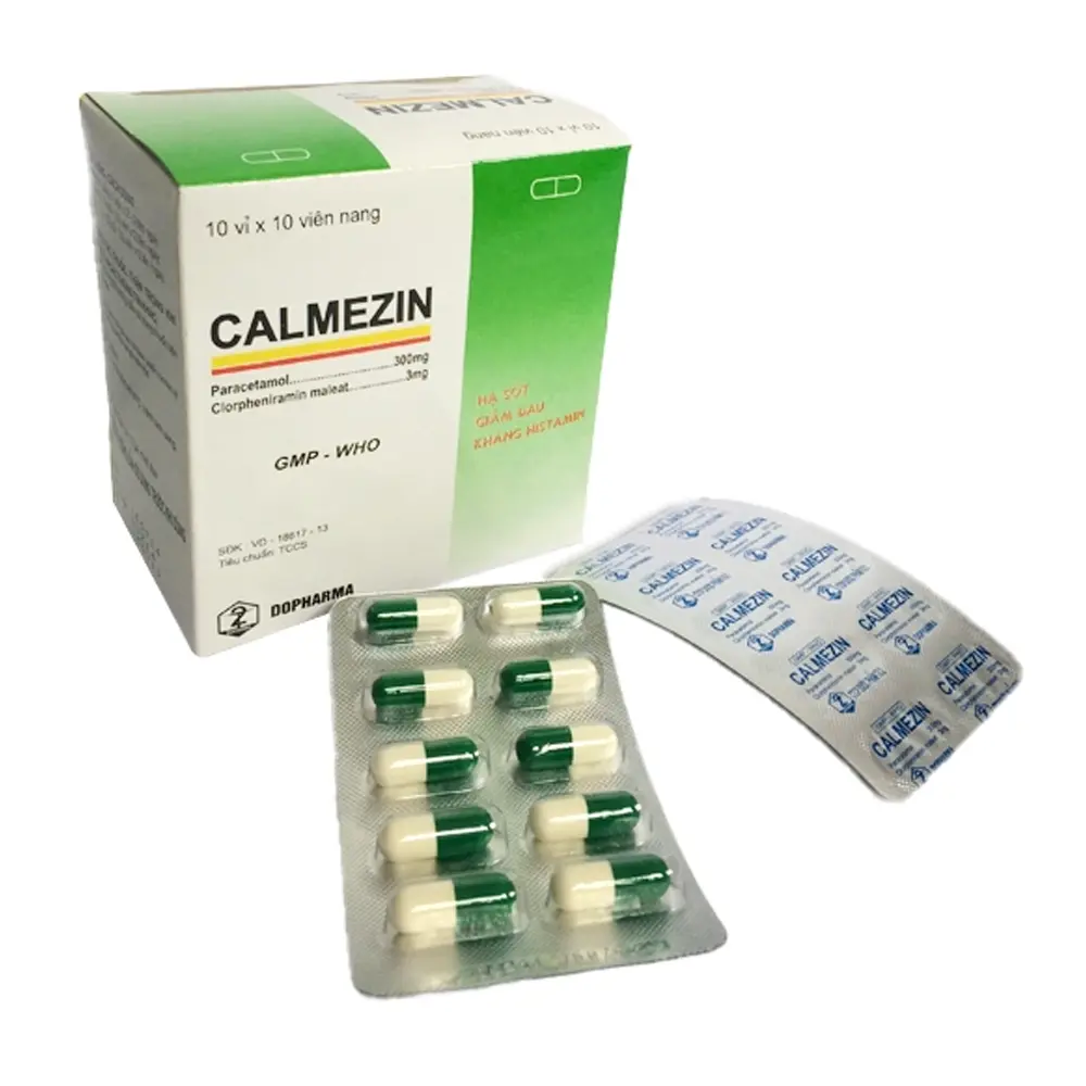 Calmezin Dopharma 100 viên