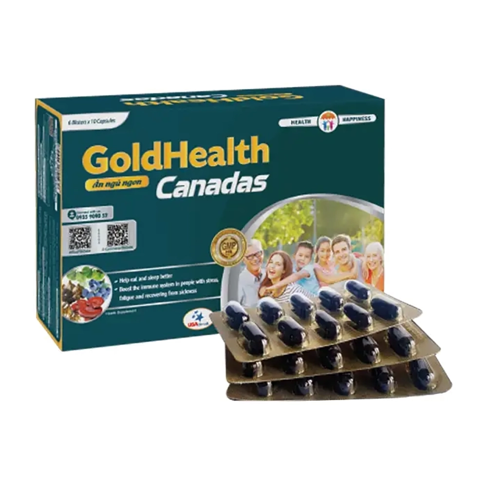 Canadas Goodhealth, Hộp 60 viên