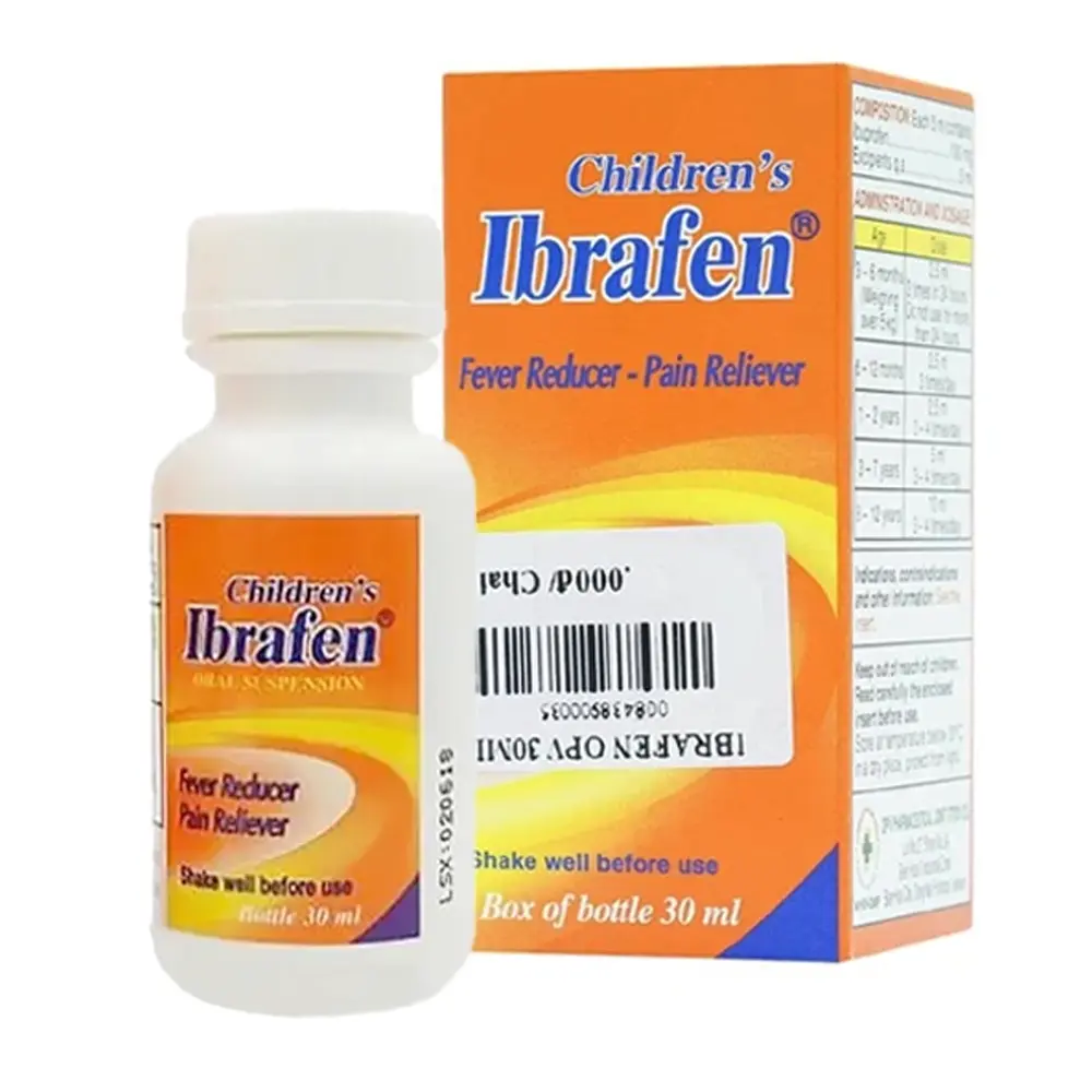 Children’s Ibrafen (Ibuprofen100 mg) OPV chai 30ml
