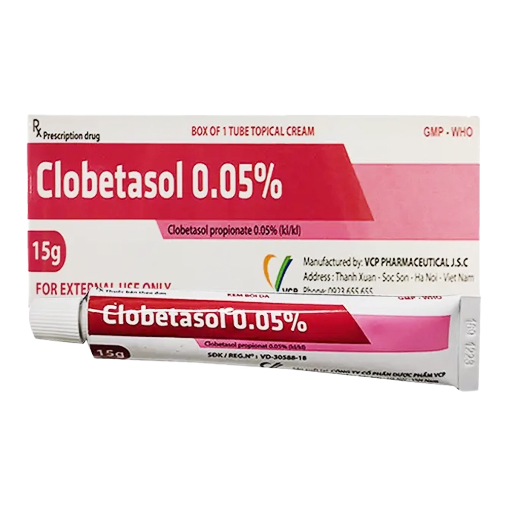 Clobetasol 0.05% VCP 15g
