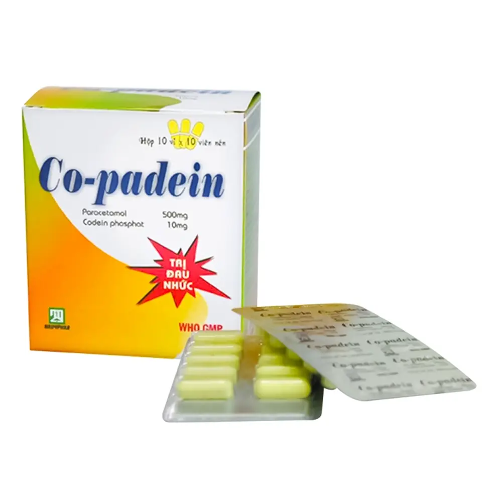 Co-Padein Nadyphar 10 vỉ x 10 viên