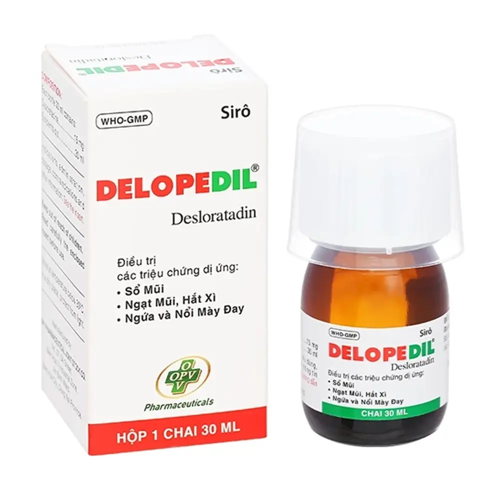 Delopedil (Desloratadine 15 mg) OPV 1 chai x 30ml