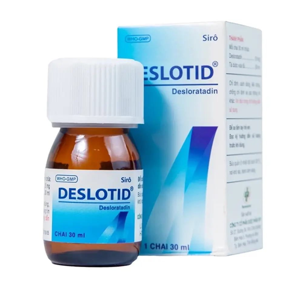 Deslotid (Desloratadine 0.5 mg) OPV chai 30ml