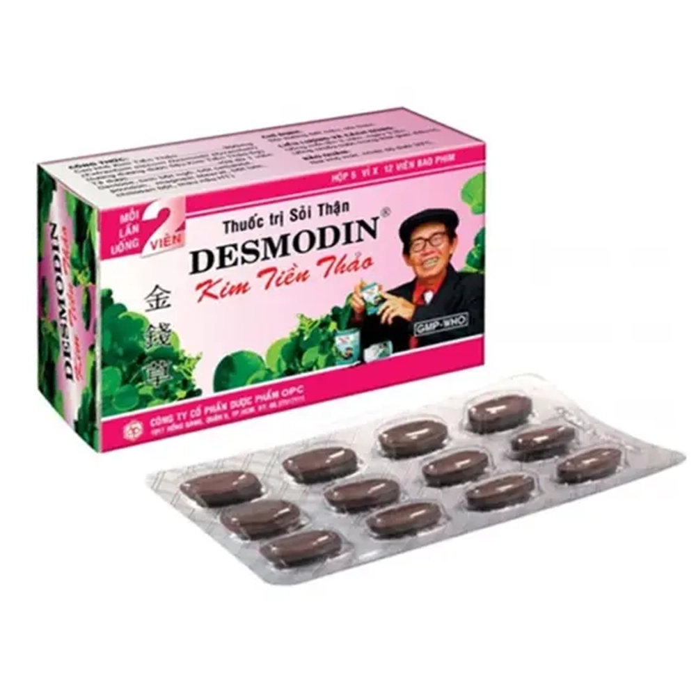 Desmodin Kim Tiền Thảo OPC 5 vỉ x 12 viên