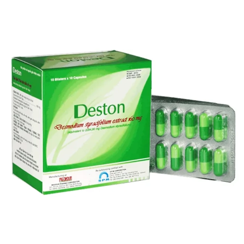 Deston 160mg S.P.M 10 vỉ x 10 viên