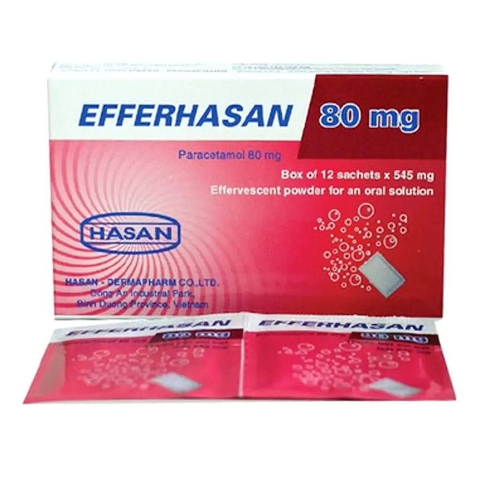 EfferHasan 80mg Hasan hộp 12 gói