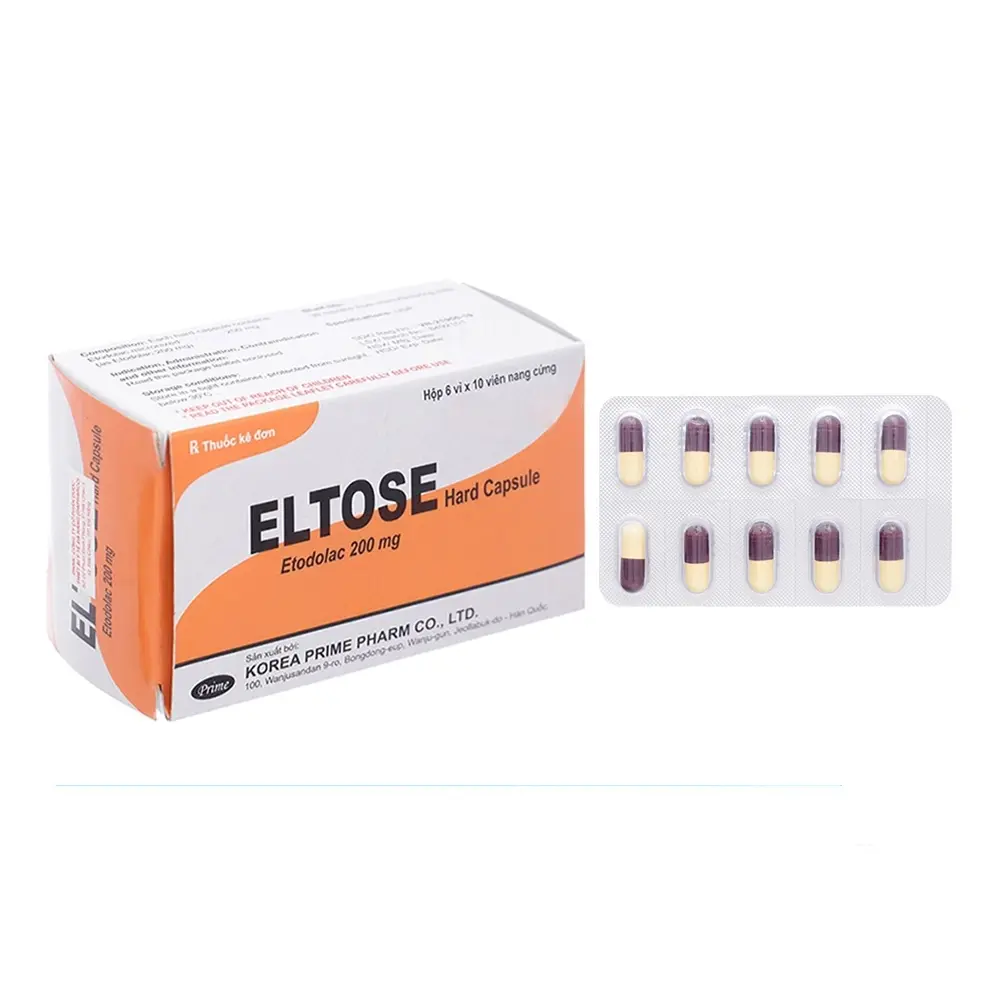 Eltose Hard Capsule Korea Prime 6 vỉ x 10 viên