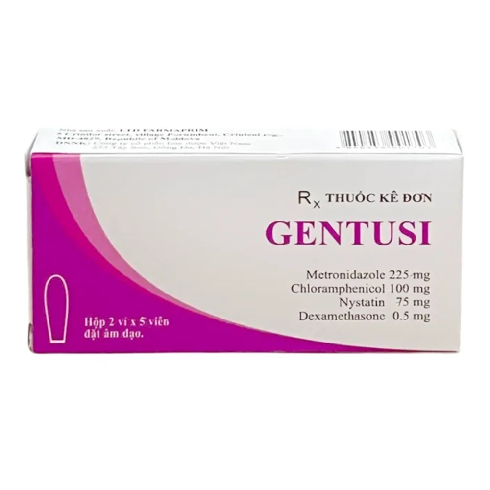 Gentusi Farmaprim 2 vỉ x 5 viên