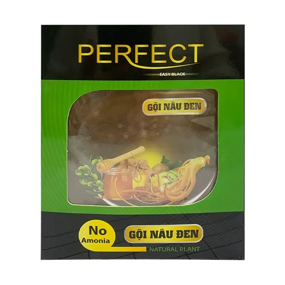 Gội Nâu Đen Perfect 10 gói x 25ml