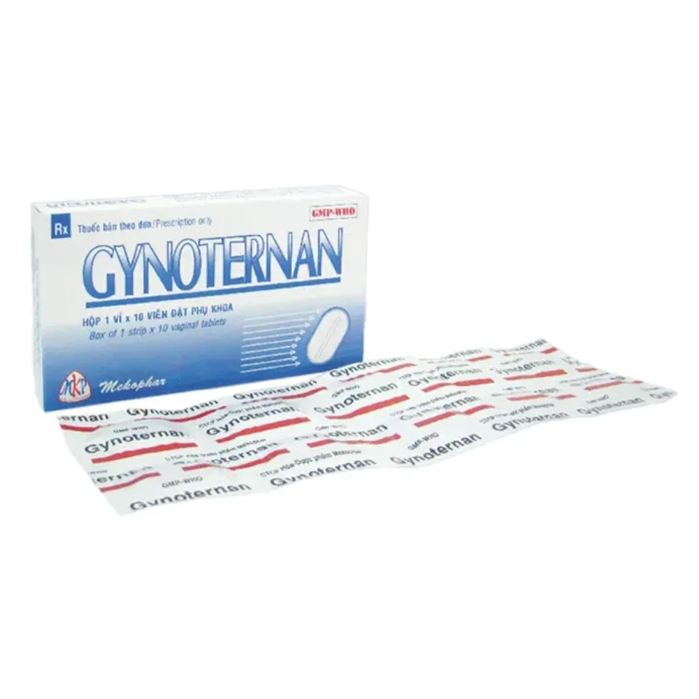 Gynoternan Mekophar 1 vỉ x 10 viên