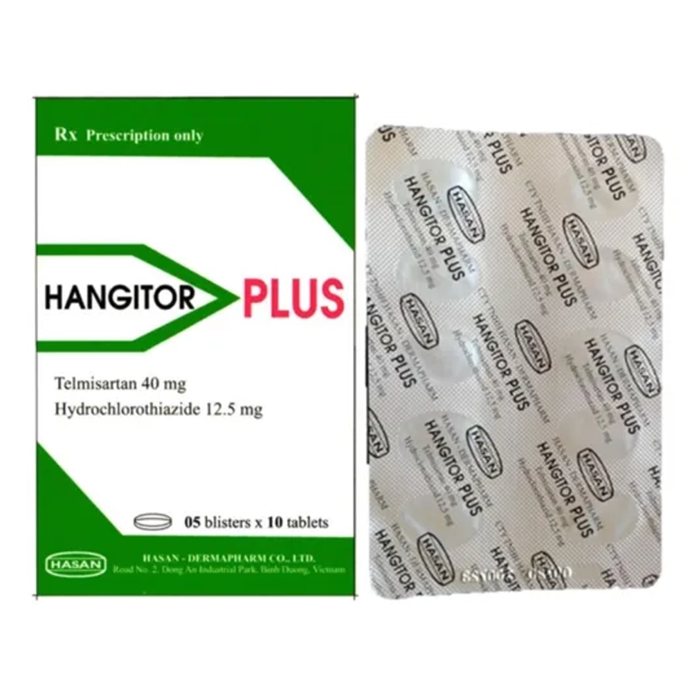 Hangitor Plus Hasan 5 vỉ x 10 viên
