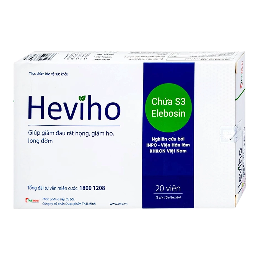 Heviho Thái Minh 2 vỉ x 10 viên