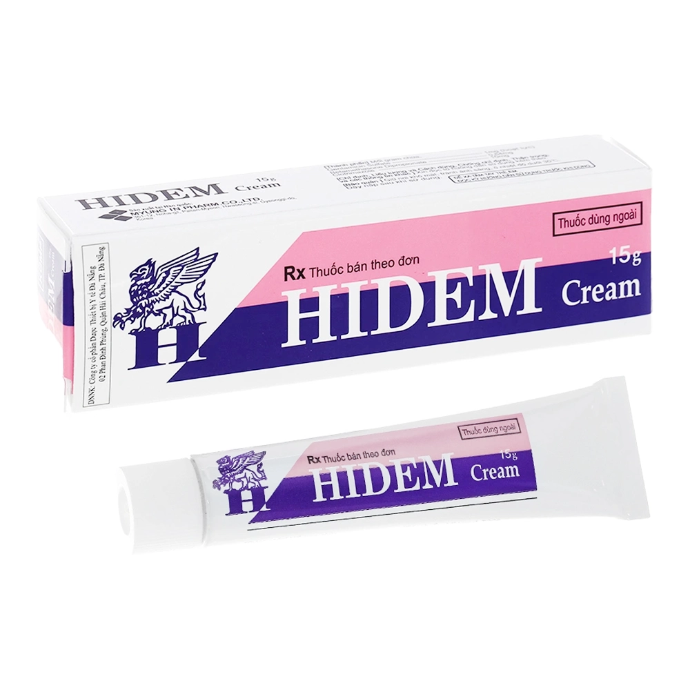 Hidem Cream Myung-In Pharm Hộp 1 tuýp x 15g