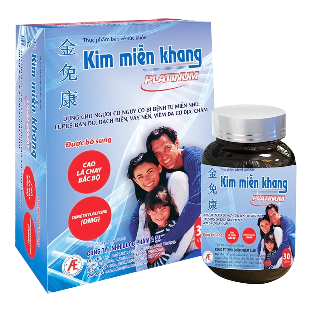 Kim Miễn Khang Platinum 30 viên