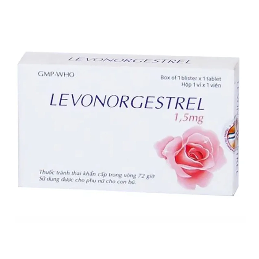 Levonorgestrel 1.5mg Trường Thọ 1 vỉ x 1 viên