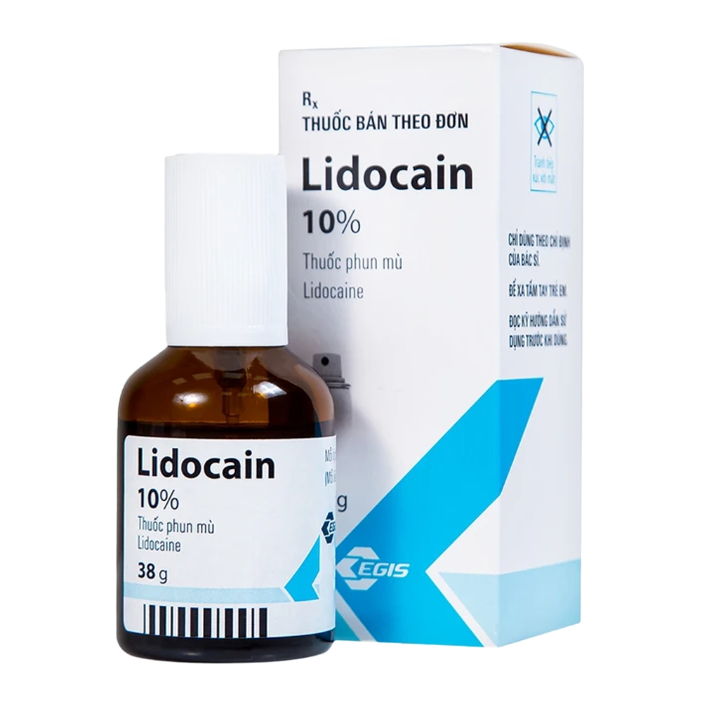 Lidocain 10% Egis 38g