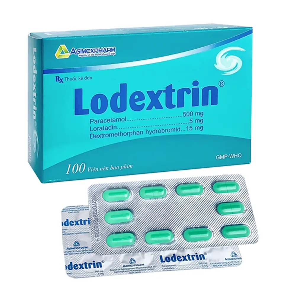 Lodextrin Agimexpharm 10 vỉ x 10 viên