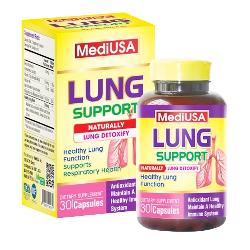 Lung Support MediUSA 30 viên